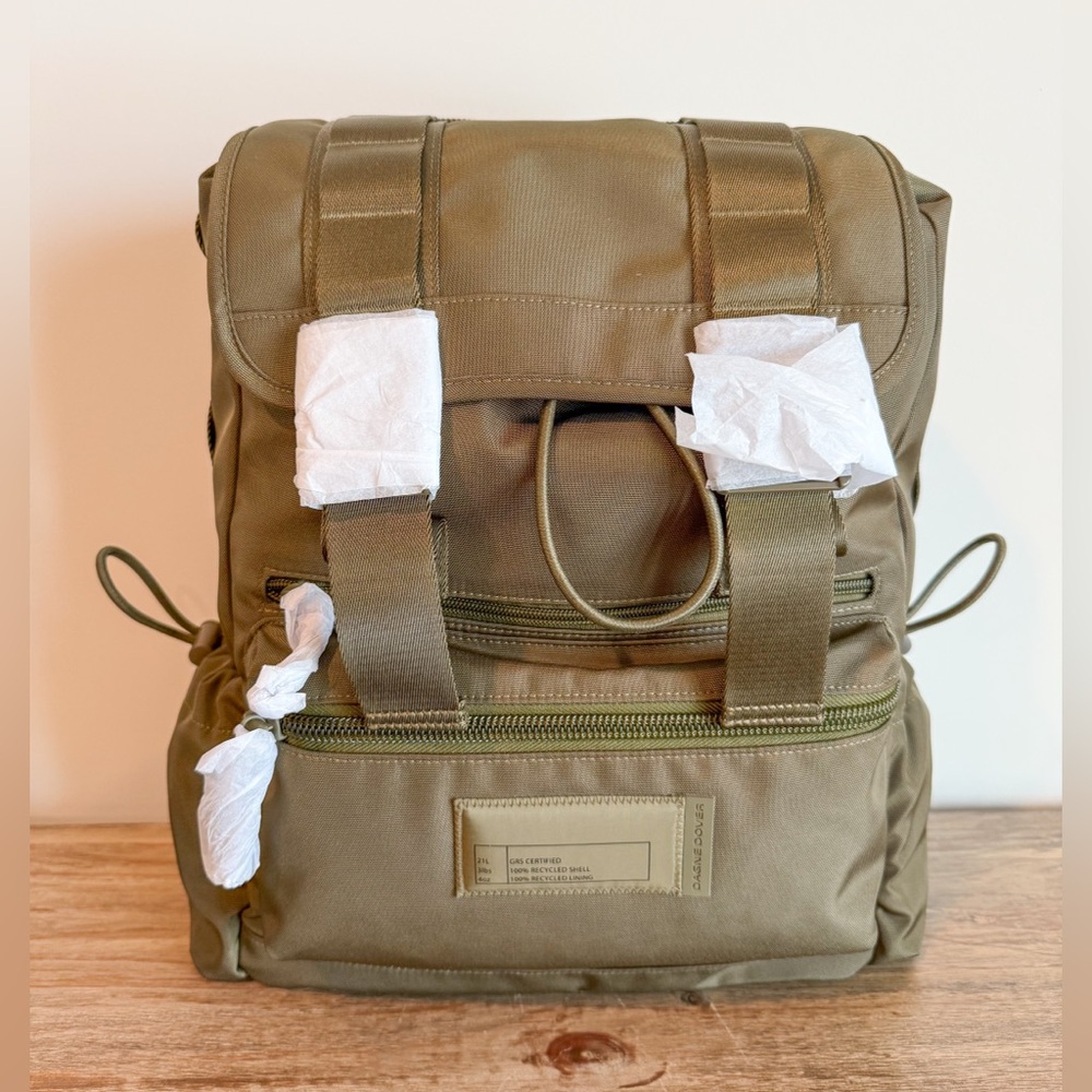 Dagne Dover Olive Green Backpack